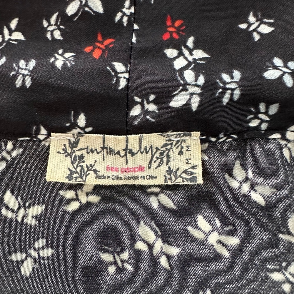 Free People Intimately Ladylike Lady Thong Floral Bodysuit Size M - Picture 4 of 9